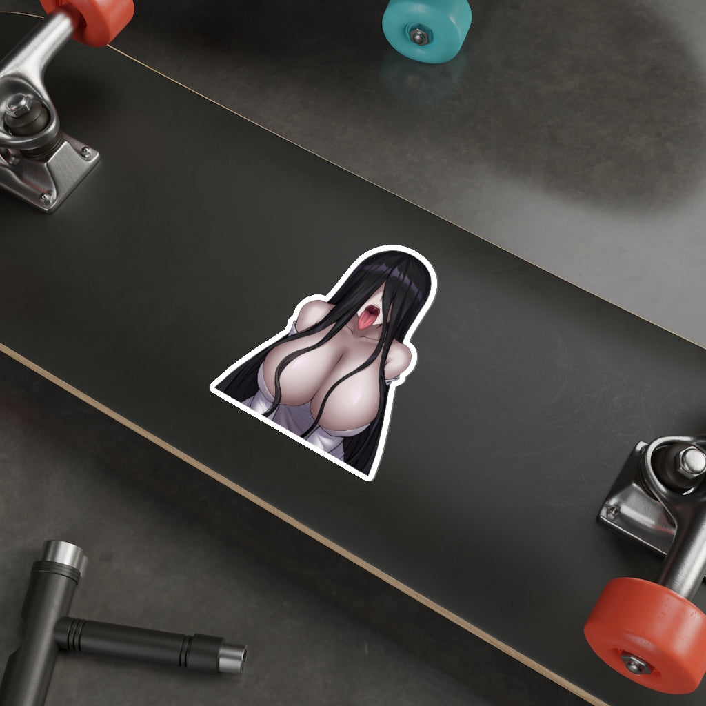 BJ Sadako The Ring Hentai Boobs Waterproof Sticker - Ecchi Vinyl Decal