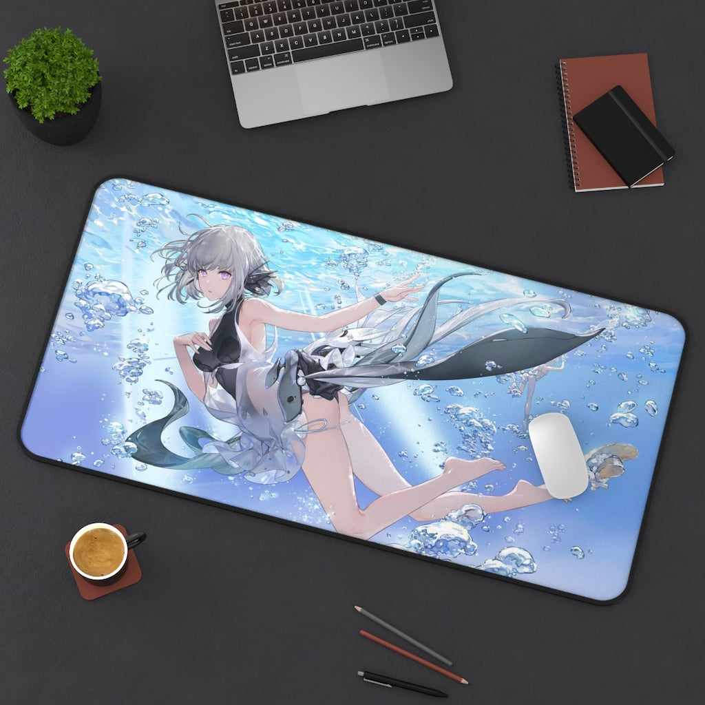 Punishing Gray Raven Mousepad - Sexy Liv Gaming Desk Mat - Gamer Playmat