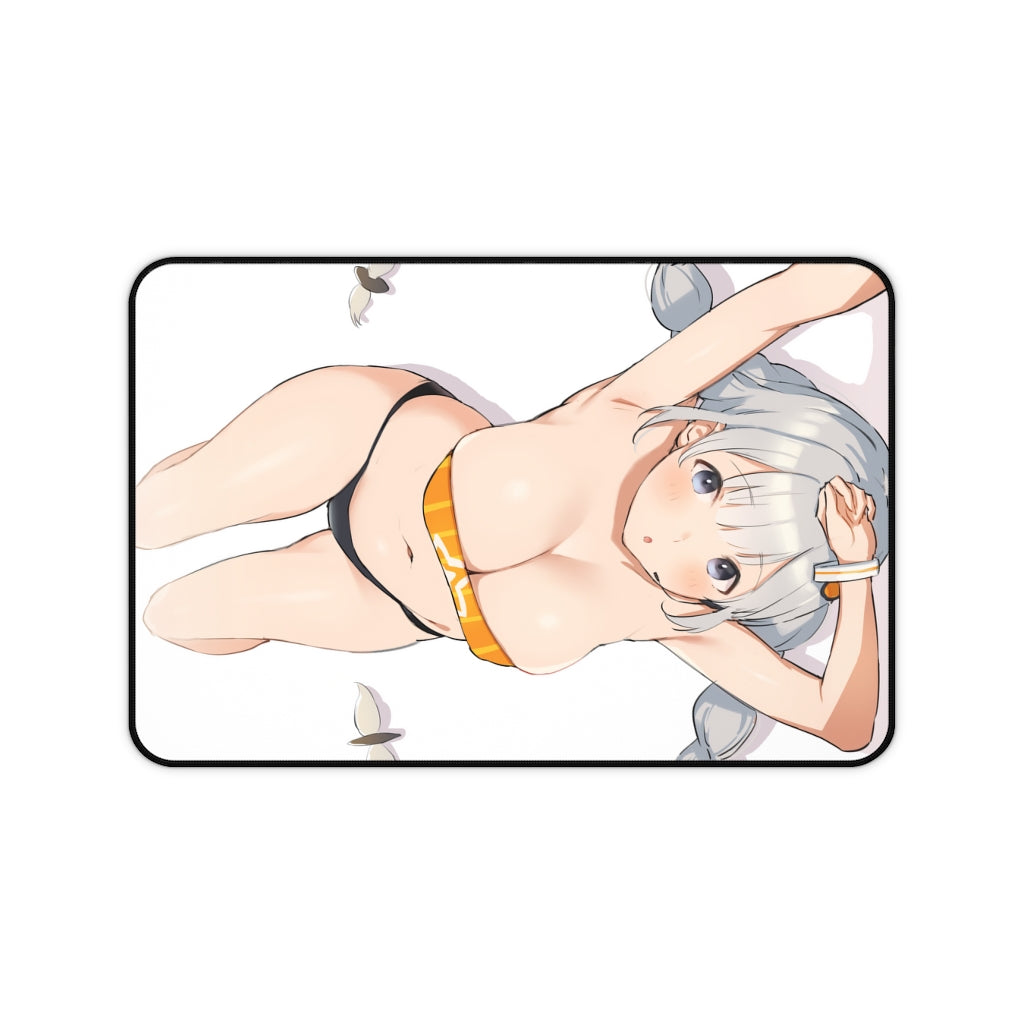 Sexy Bikini Waifu Kizuna Akari Voiceroid Desk Mat - Non Slip Mousepad