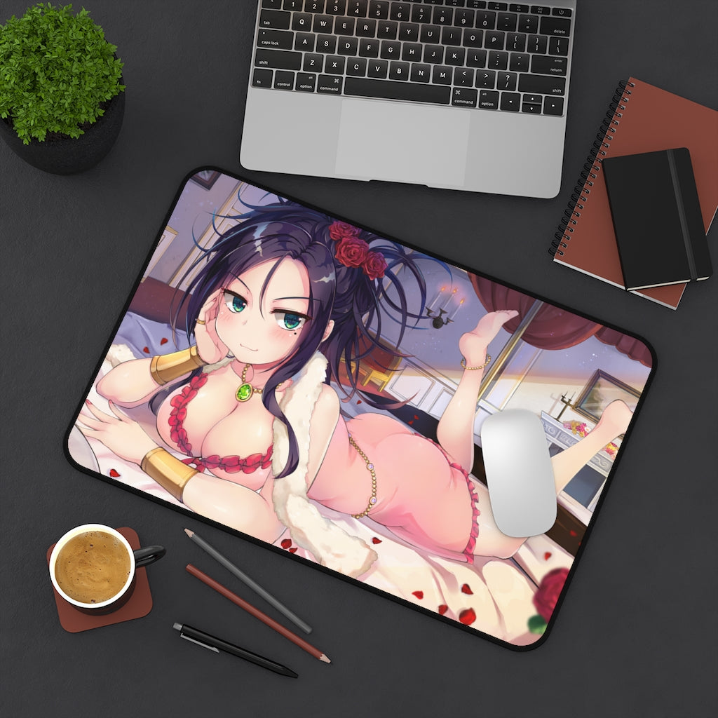 Dragon Quest Sexy Mousepad - Hot Night Lingerie Deborah Gaming Desk Mat - Ecchi Playmat