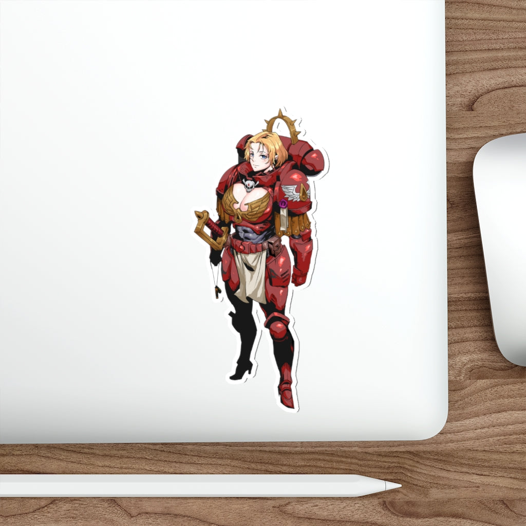 Sexy Space Marine Big Boobs Warhammer 40k Waterproof Sticker - Ecchi Vinyl Decal