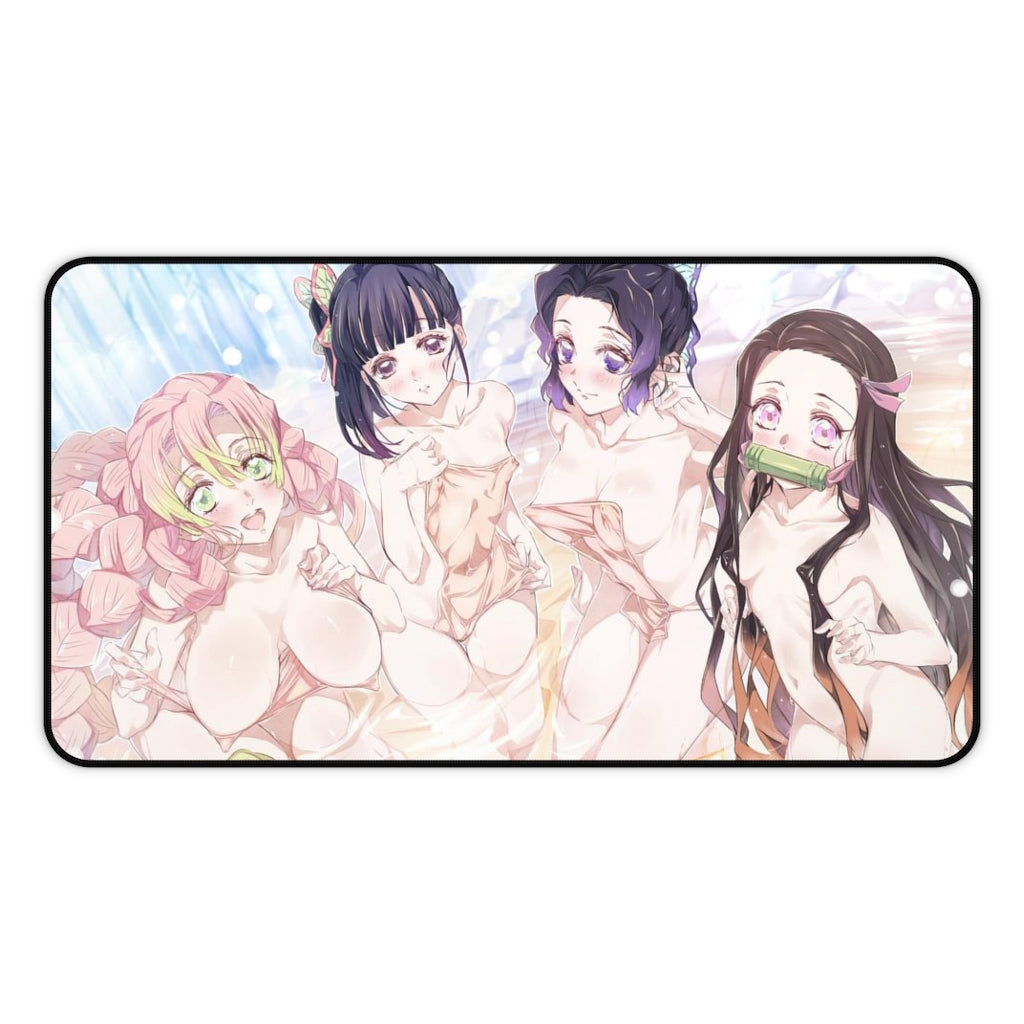 Demon Slayer Nude Waifus Desk Mat - Non Slip Mousepad