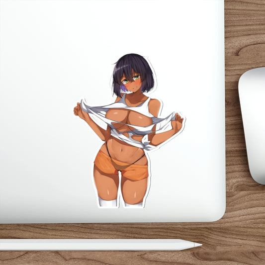 Hooters Sexy Hoshino Girls und Panzer Ecchi Vinyl Decal Waterproof Sticker - Ecchi Vinyl Decal