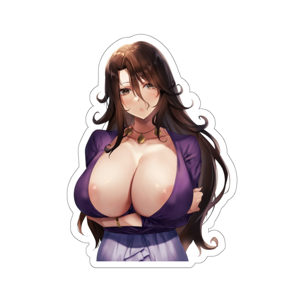 Huge Boobs Sumeragi Lee Noriega Waterproof Decal - Gundam Ecchi Vinyl Sticker