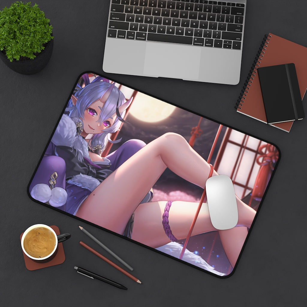 Nijisanji Sexy Mousepad - Rindou Mikoto Vtuber Desk Mat - Ecchi Playmat