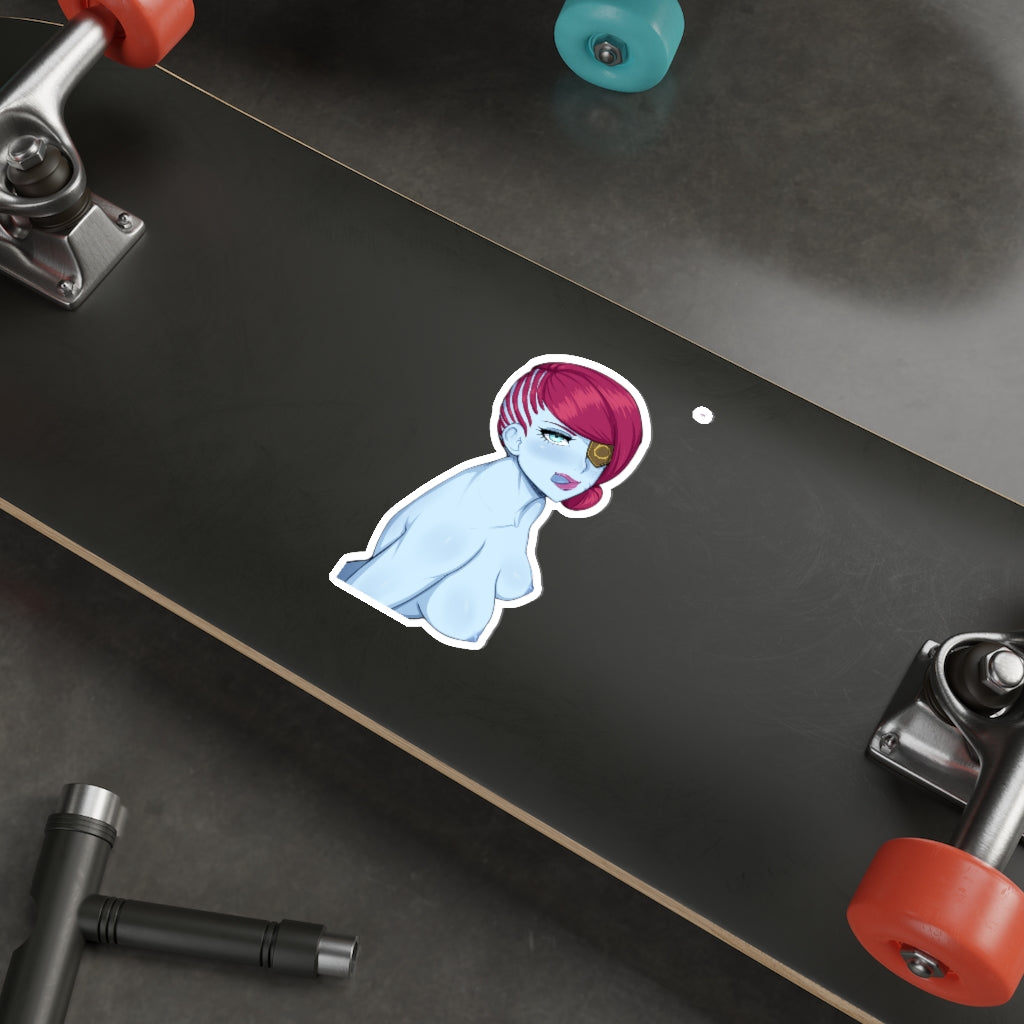 Destiny Game Topless Tits Petra Venj Waterproof Sticker -  Ecchi Vinyl Decal