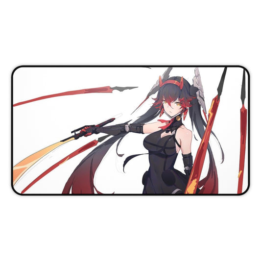 Punishing Gray Raven Mousepad - Lucia Gaming Desk Mat - Gamer Playmat