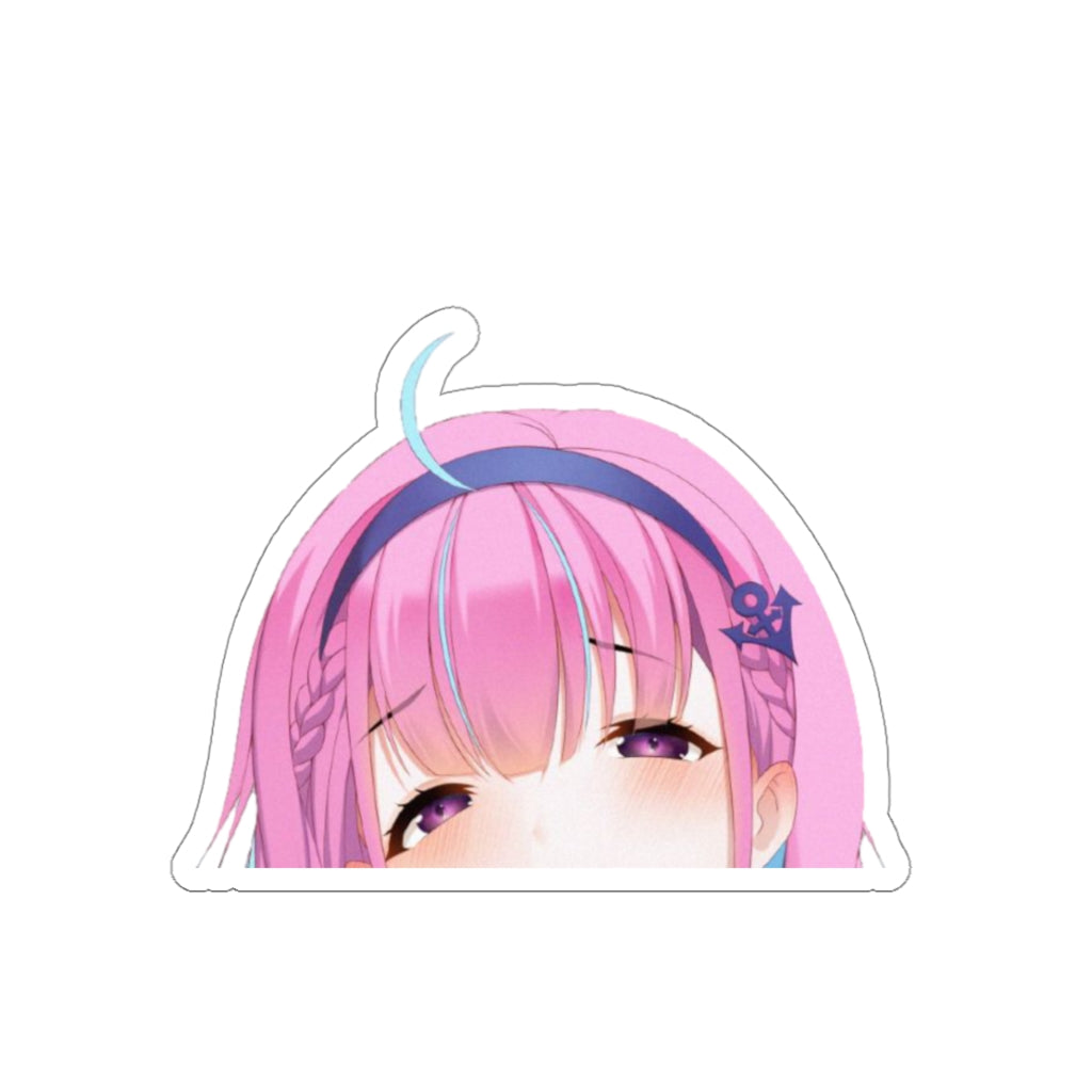 Hololive Jidan Peeker Sticker - Anime Peeker Car Decal