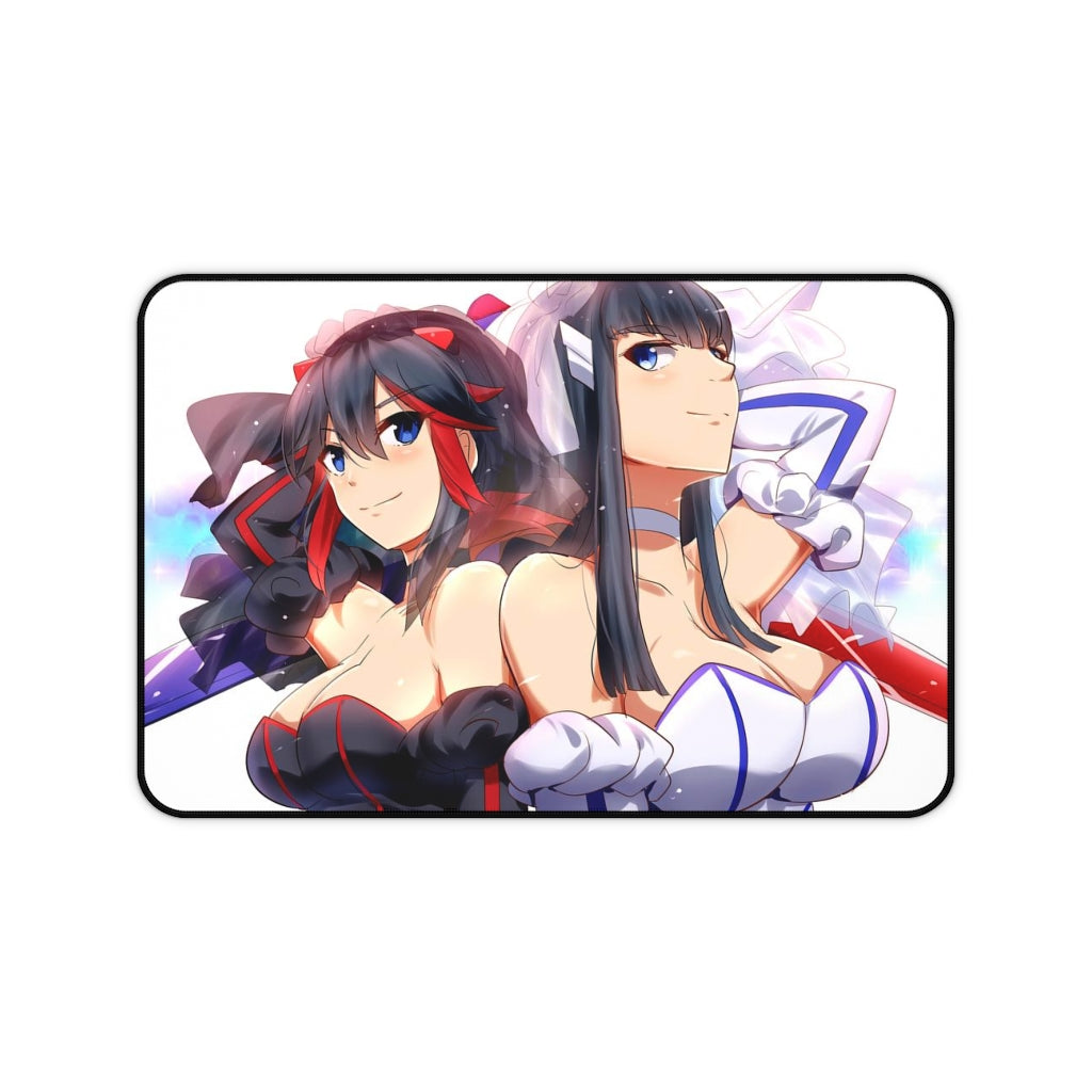 Kill La Kill Anime Mousepad - Ryuko Matoi and Satsuki Kiryuin Large Desk Mat - Ecchi Mouse Pad - Manga Playmat