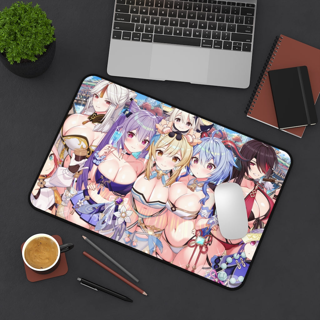 Sexy Genshin Impact Mousepad - Desk Mat - Big Gaming Mouse Pad - MTG Playmat