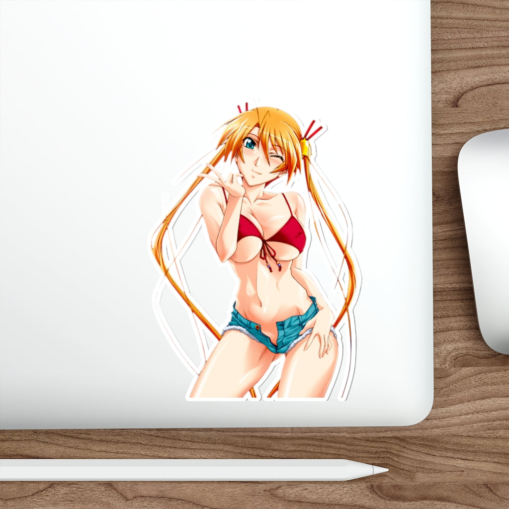 Sexy Bikini Asuna Negima Magister Negi Magi Waterproof Sticker - Ecchi Vinyl Decal