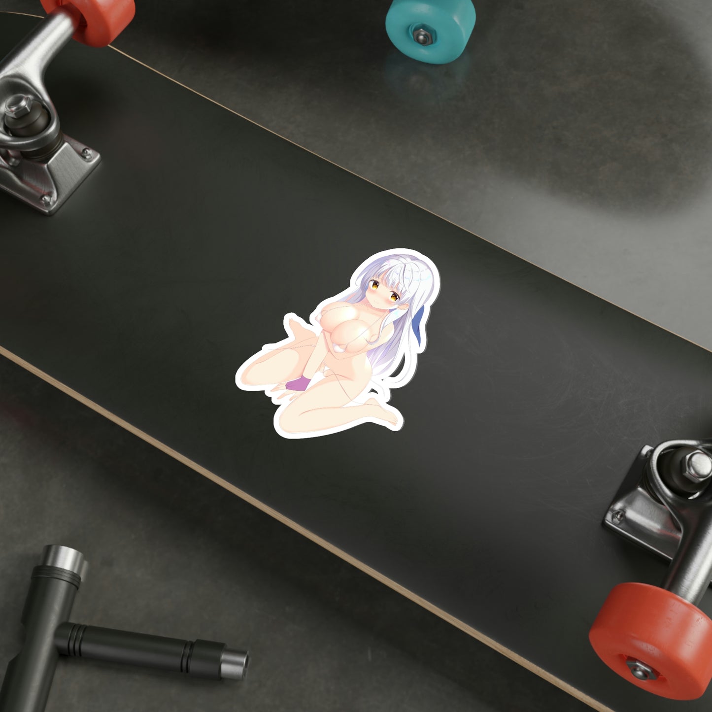 Fire Emblem Micaiah Silver Haired Maiden Waterproof Sticker - Ecchi Vinyl Decal