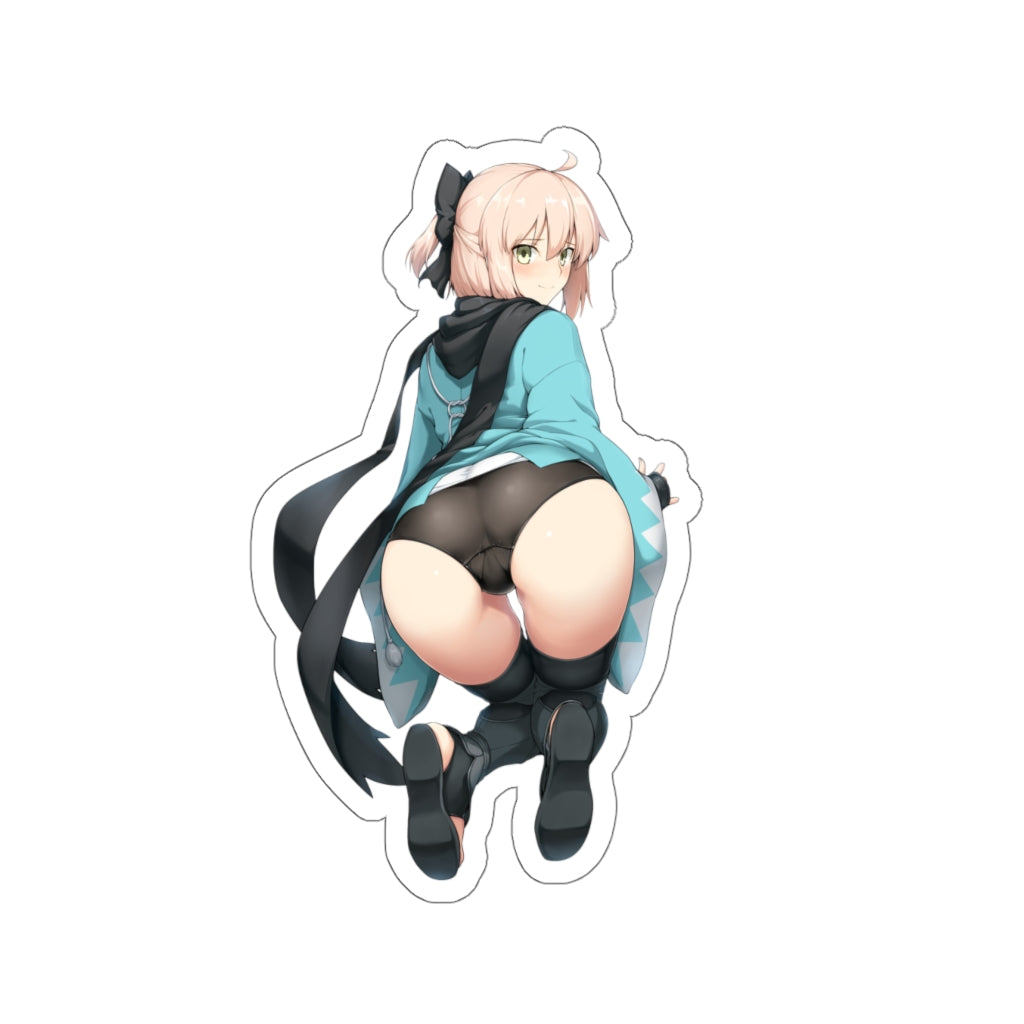 FGO Okita SoujiCute Butt Waterproof Sticker - Ecchi Vinyl Decal