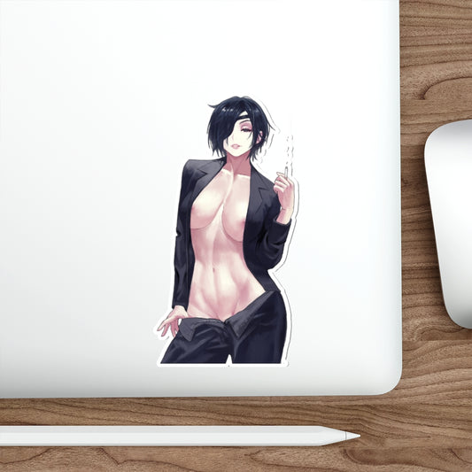 Sexy Himeno Chainsaw Man Waterproof Sticker - Ecchi Vinyl Decal