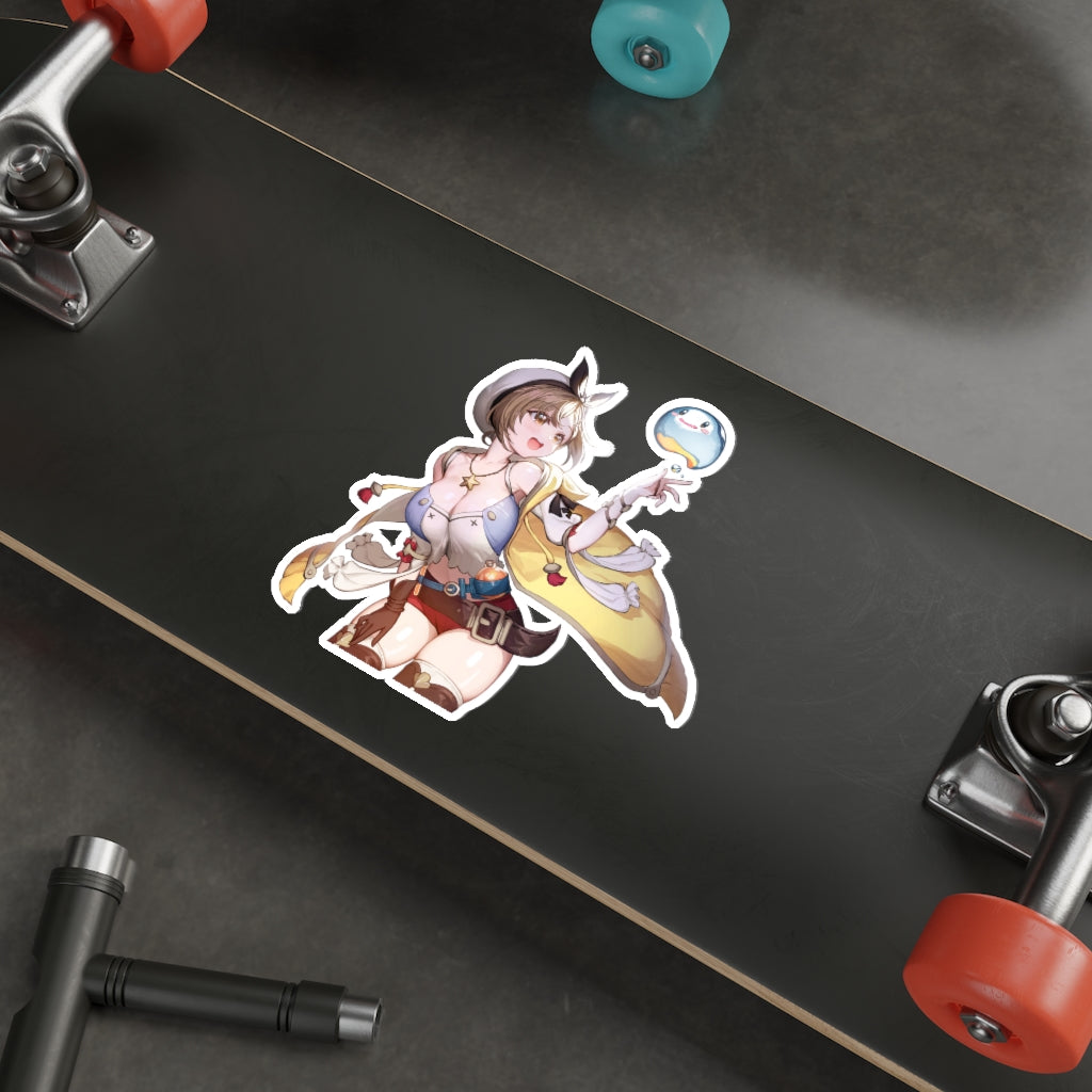 Atelier Ryza Reisalin Stout Waifu Waterproof Sticker - Ecchi Vinyl Decal