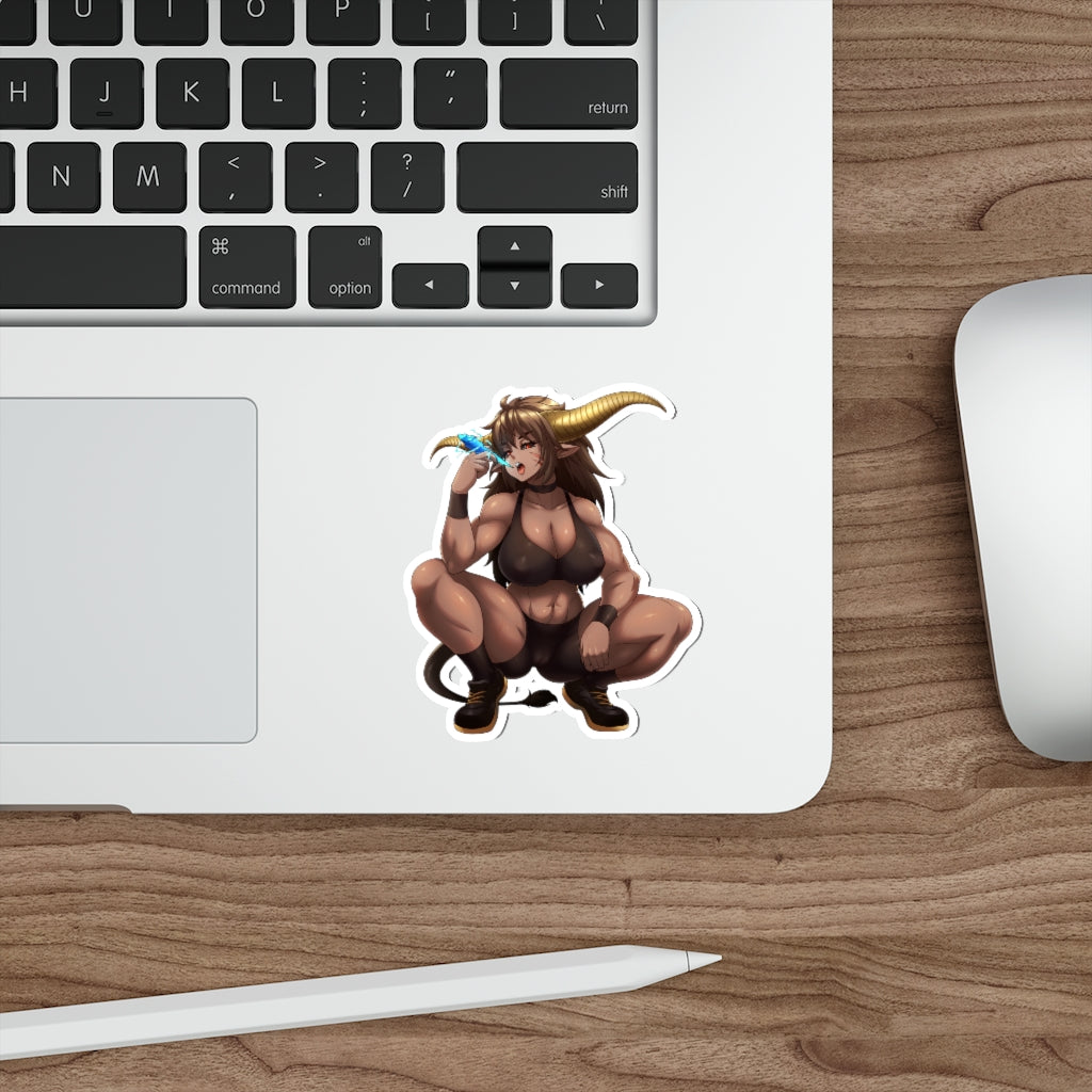 Rajang monster hunter world Waterproof Sticker - Ecchi Vinyl Decal