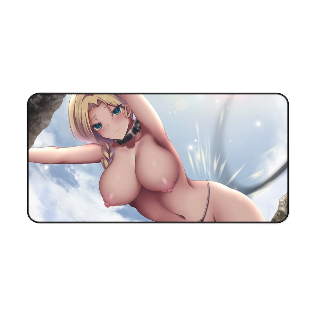 Bianca Dragon Quest Nude Tits Desk Mat - Sexy Anime Girl Mousepad - Gaming Playmat