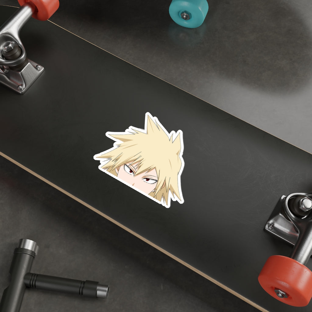 Bakugou Peeker My Hero Academia Sticker - Anime Peeker Car Decal