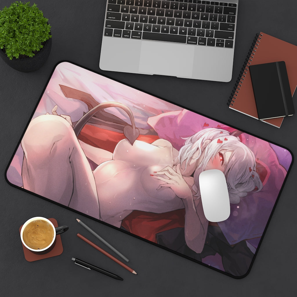 Helltaker Sexy Mousepad - Nude Modeus Desk Mat - Ecchi Playmat