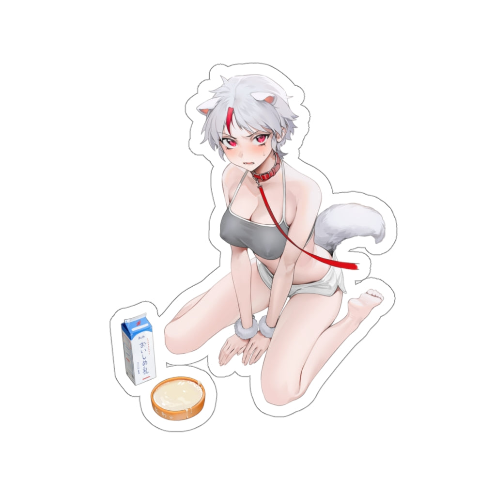 Inuyasha Sexy Yashahime Princess Half-Demon Towa Higurashi Neko Waterproof Sticker - Ecchi Vinyl Decal