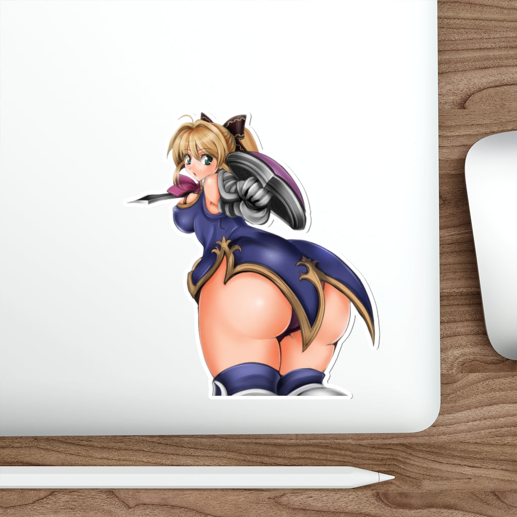 Soul Calibur Sexy Cassandra Alexandra Waterproof Sticker - Ecchi Vinyl Decal