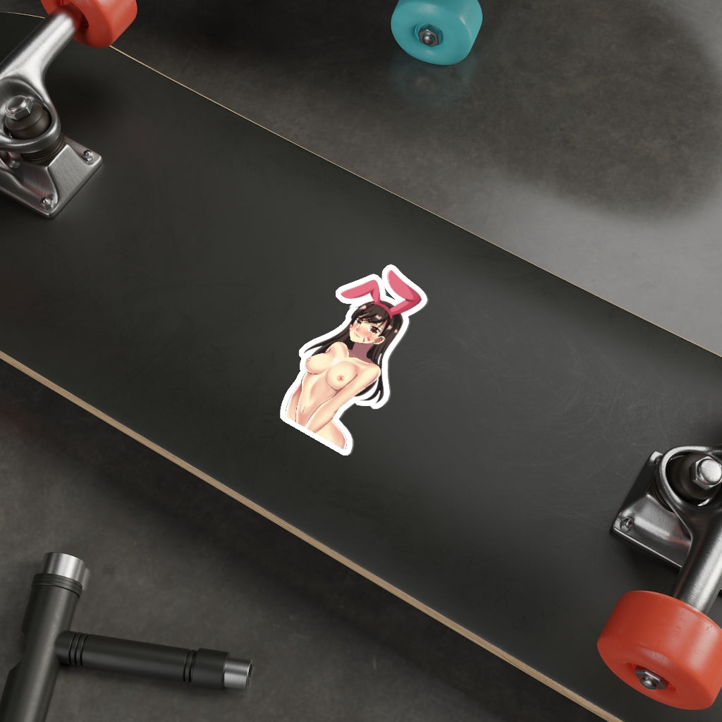 Overwatch Topless Bunngy Girl D.Va Waterproof Sticker Decal