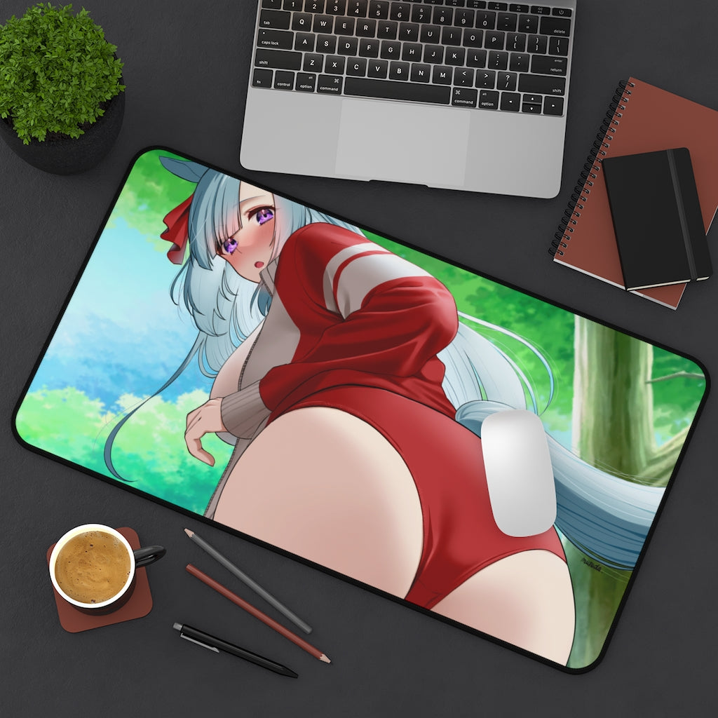 Big Butt Mejiro Ardan Umamusume Pretty Derby Desk Mat - Sexy Anime Girl Mousepad - Gaming Playmat