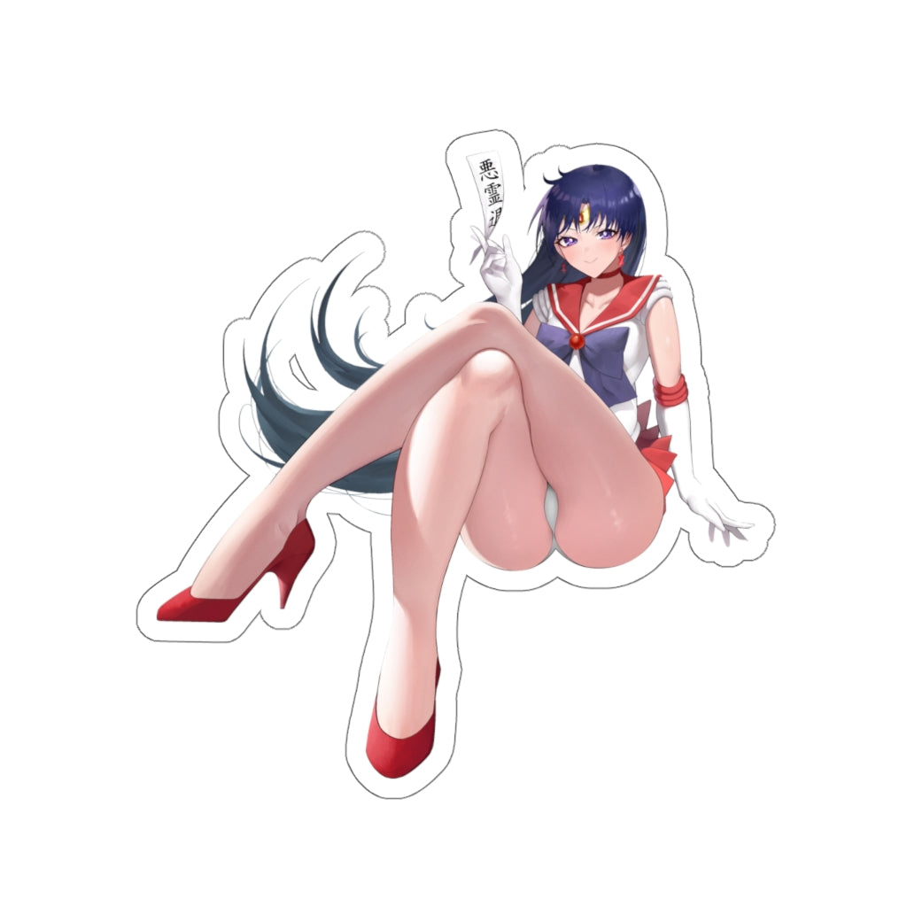 Sailor Mars Sexy Legs Rei Hino Waterproof Sticker - Ecchi Vinyl Decal