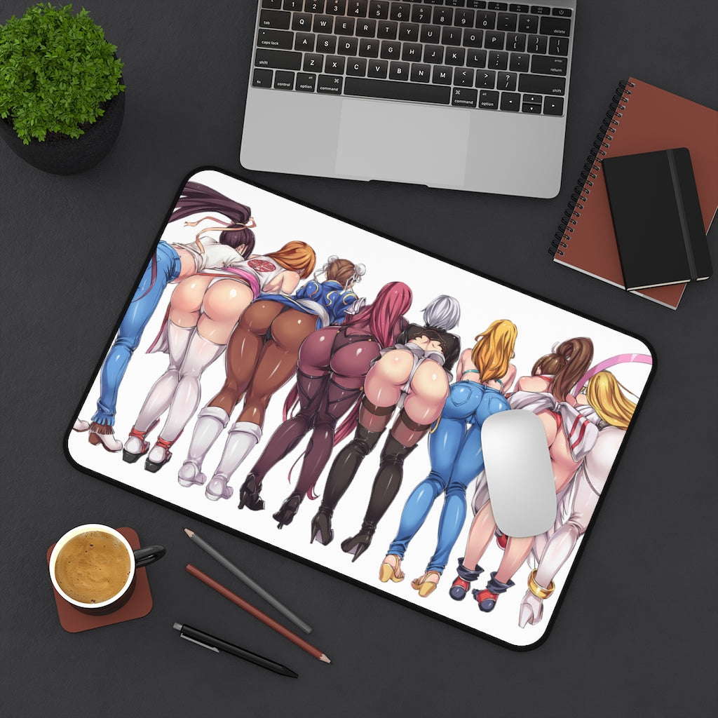 Ultimate Sexy Anime And Video Games Asses Desk Mat | Big Gaming Mousepad - Lewd Playmat