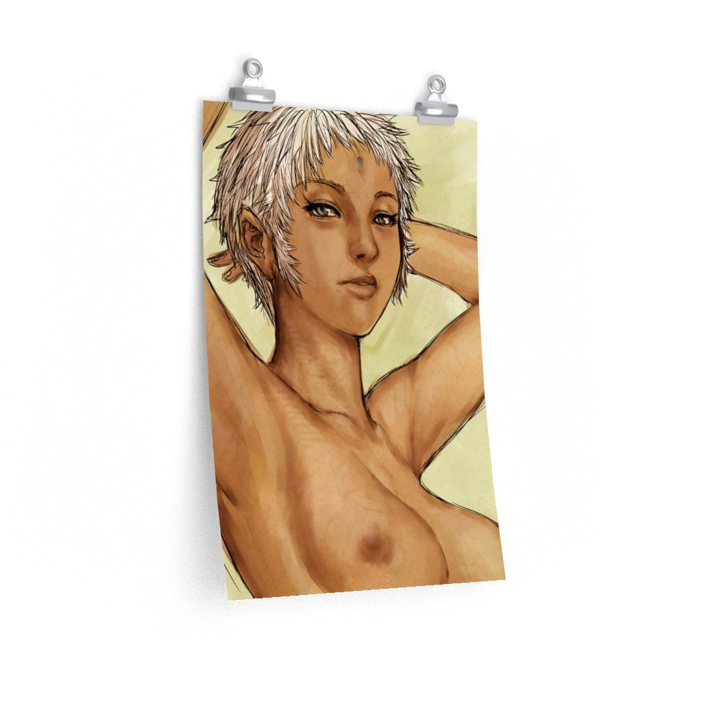 Urien Street Fighter Poster - Lewd Premium Matte Vertical Poster - Adult Wall Art