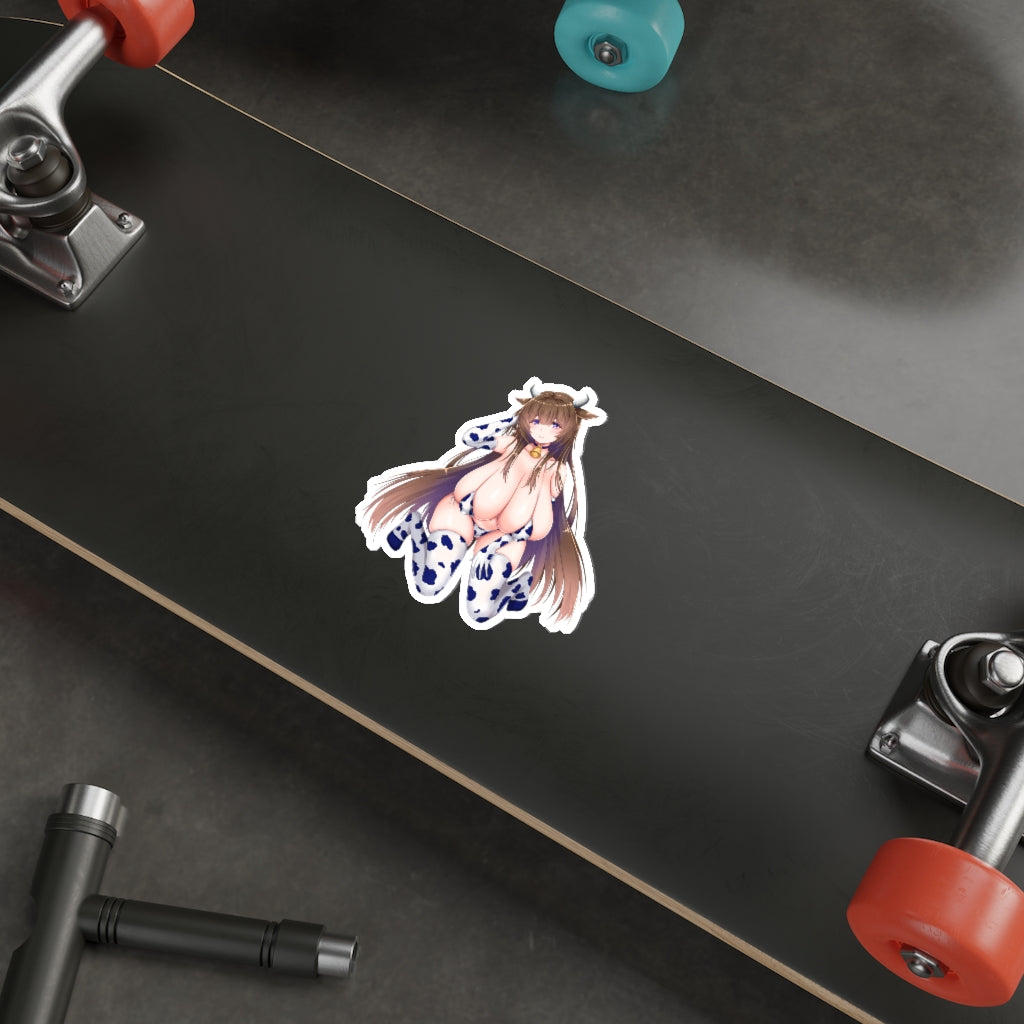 Azur Lane Kashino Cow Girl Waterproof Sticker - Ecchi Vinyl Decal