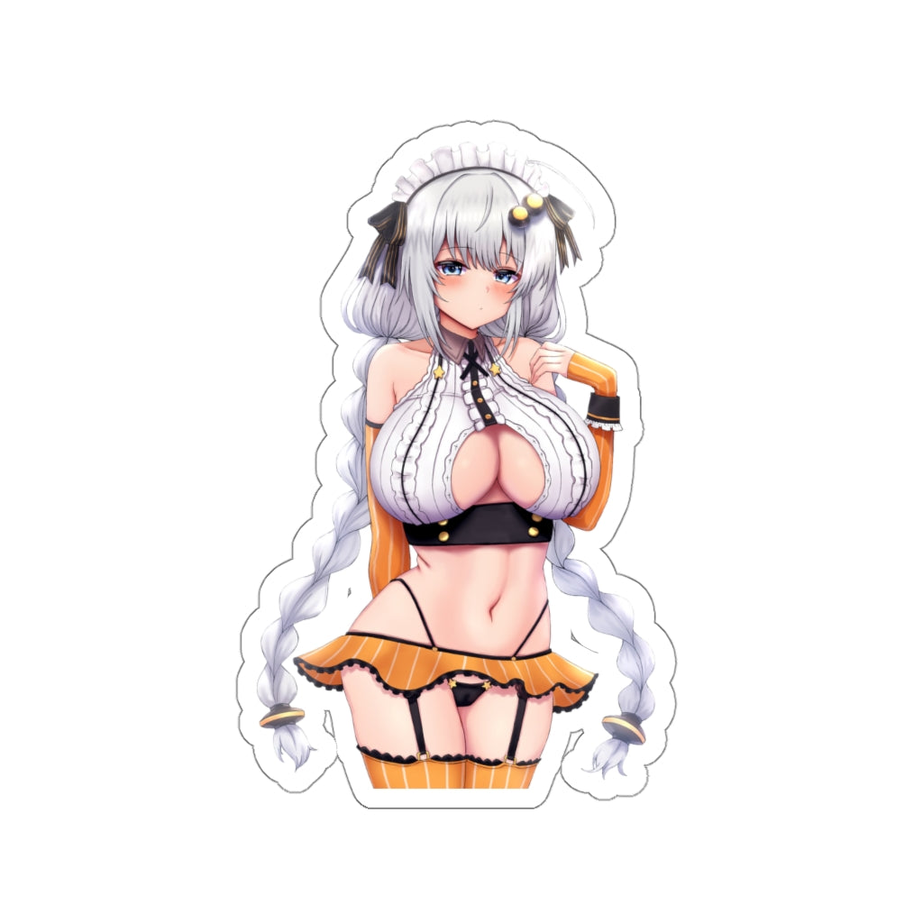 Sexy Waifu Kizuna Akari Vocaloid Voiceroid Waterproof Sticker - Ecchi Vinyl Decal