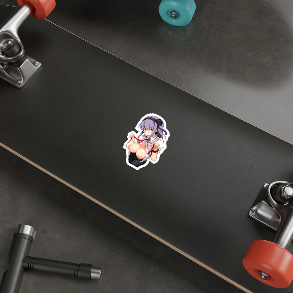 Topless Shidare Hotaru Dagashi Kashi Waterproof Sticker - Ecchi Vinyl Decal