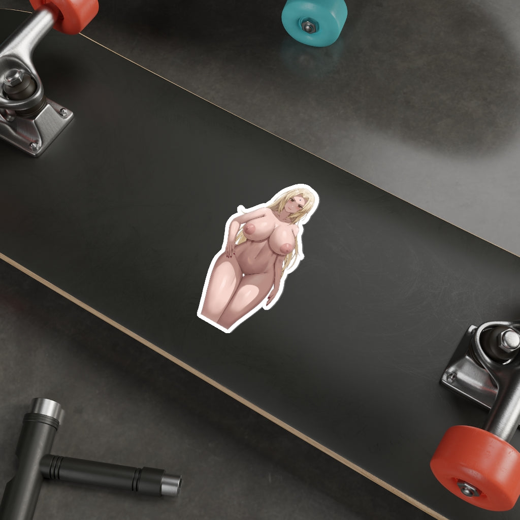 Thick Tsunade Nude Naruto Waterproof Sticker - Ecchi Vinyl Decal