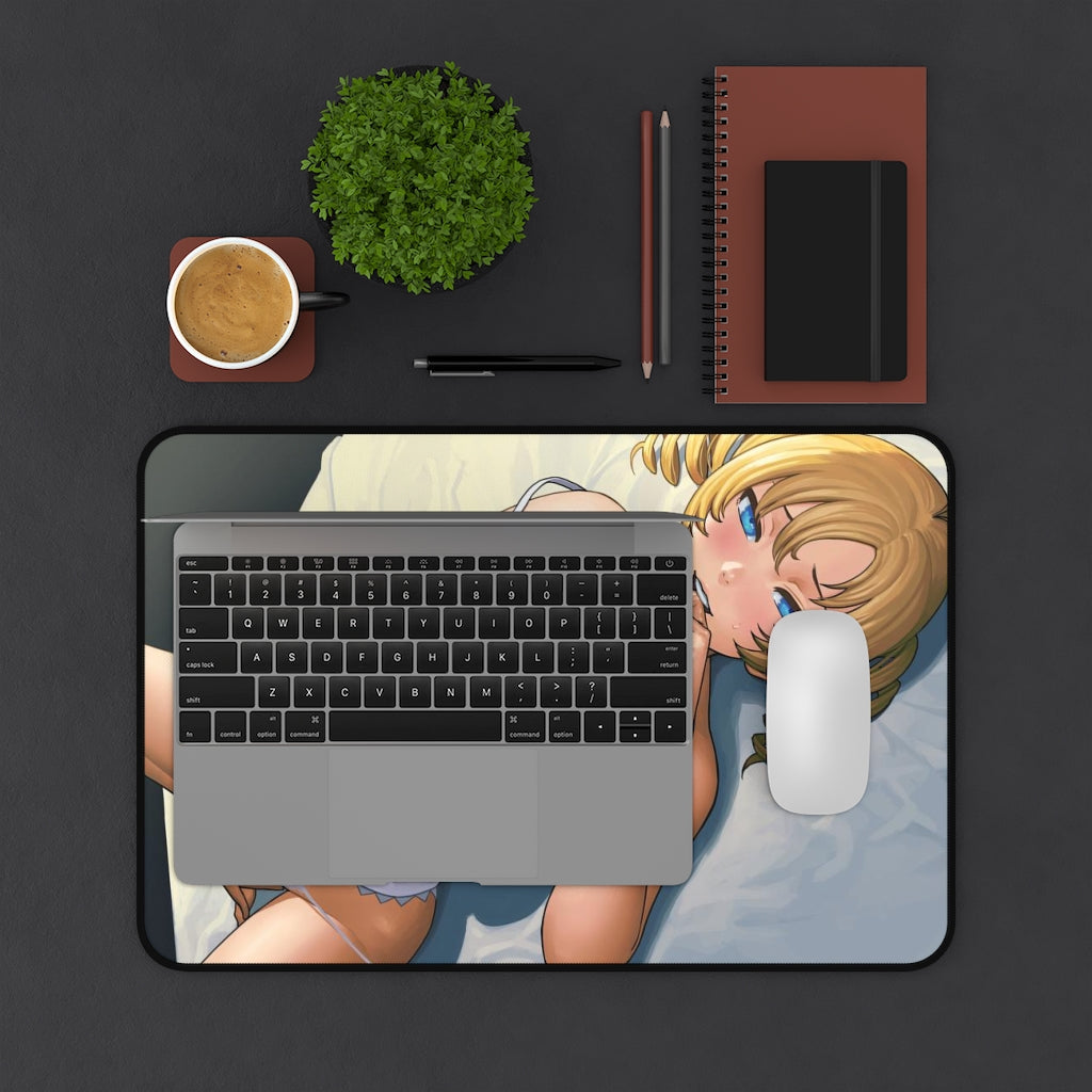 Lewd Tit Catherine Game Desk Mat - Non Slip Mousepad