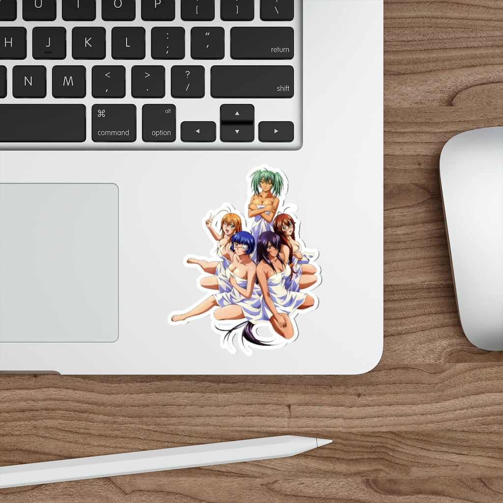 Ikkitousen Sexy Female Cast Waterproof Sticker - Ecchi Vinyl Decal