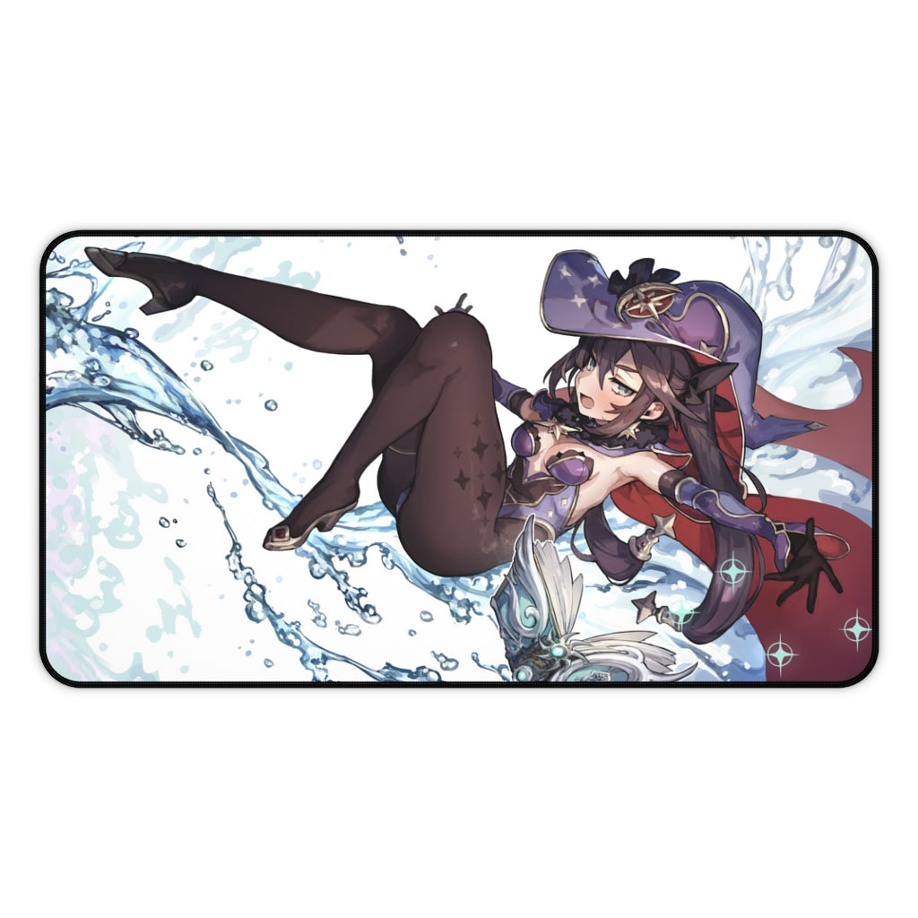 Mona Genshin Impact Water Spell Casting Mousepad - Gaming Playmat