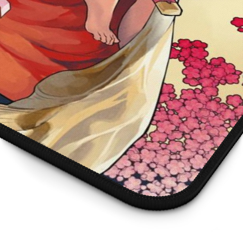 Guilty Gear Sexy Mousepad - Baiken Japanese Gaming Desk Mat - Ecchi Ukiyo-e Playmat