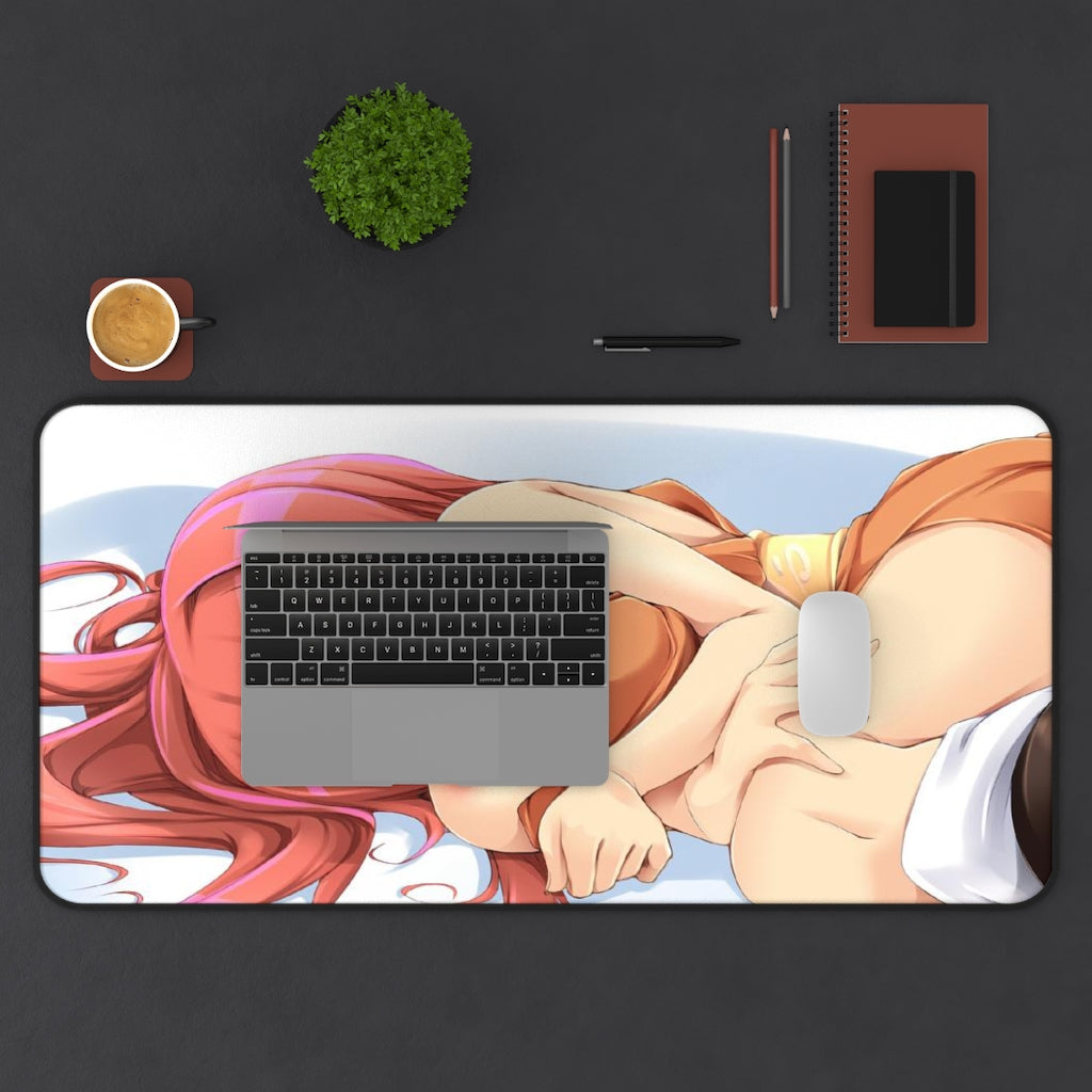 Lenna Charlotte Tycoon Sexy Boobs Final Fantasy 5 Desk Mat - Non Slip Mousepad