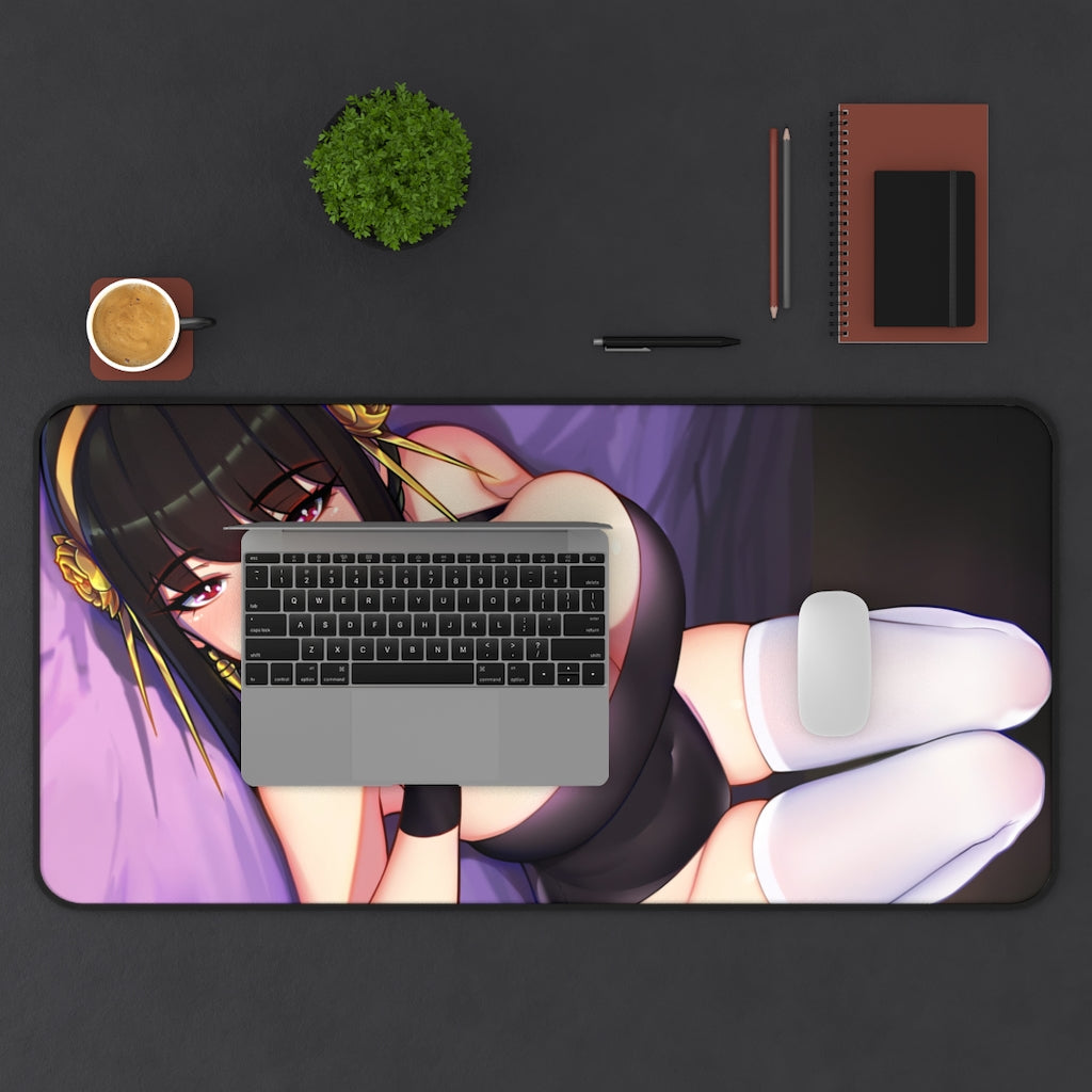 Spy x Family Queen of Thorns Yor Forger Waifu Mousepad - Gaming Playmat