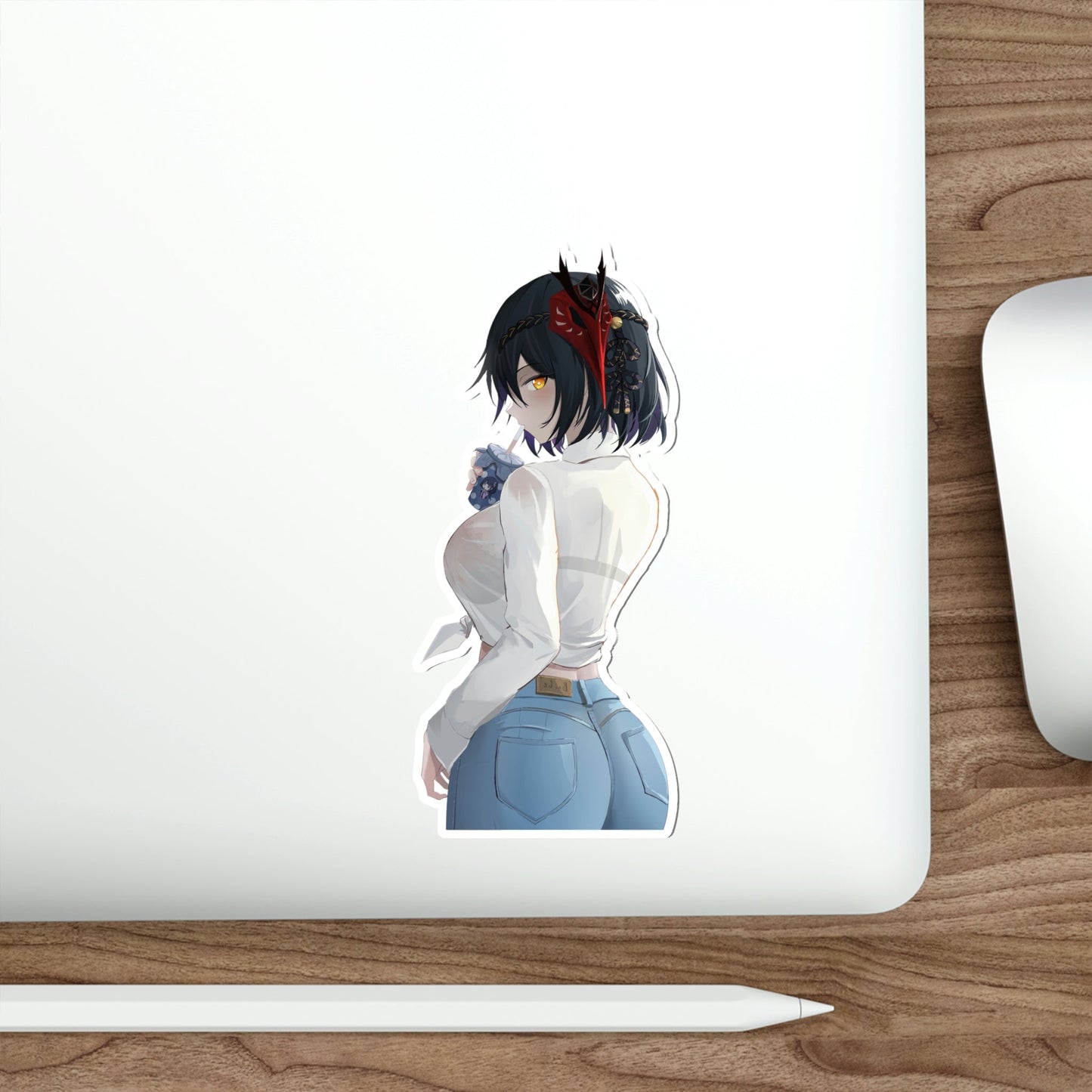 Genshin Impact Sexy Sara Kujou Waterproof Sticker - Weatherproof Vinyl Car Decal