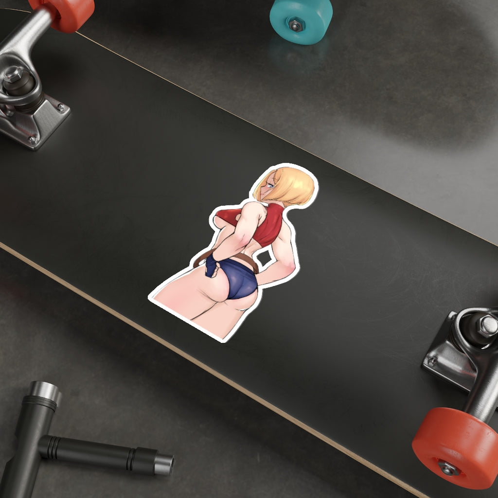 KOF Thick Blue Mary Waterproof Sticker - Ecchi Vinyl Decal