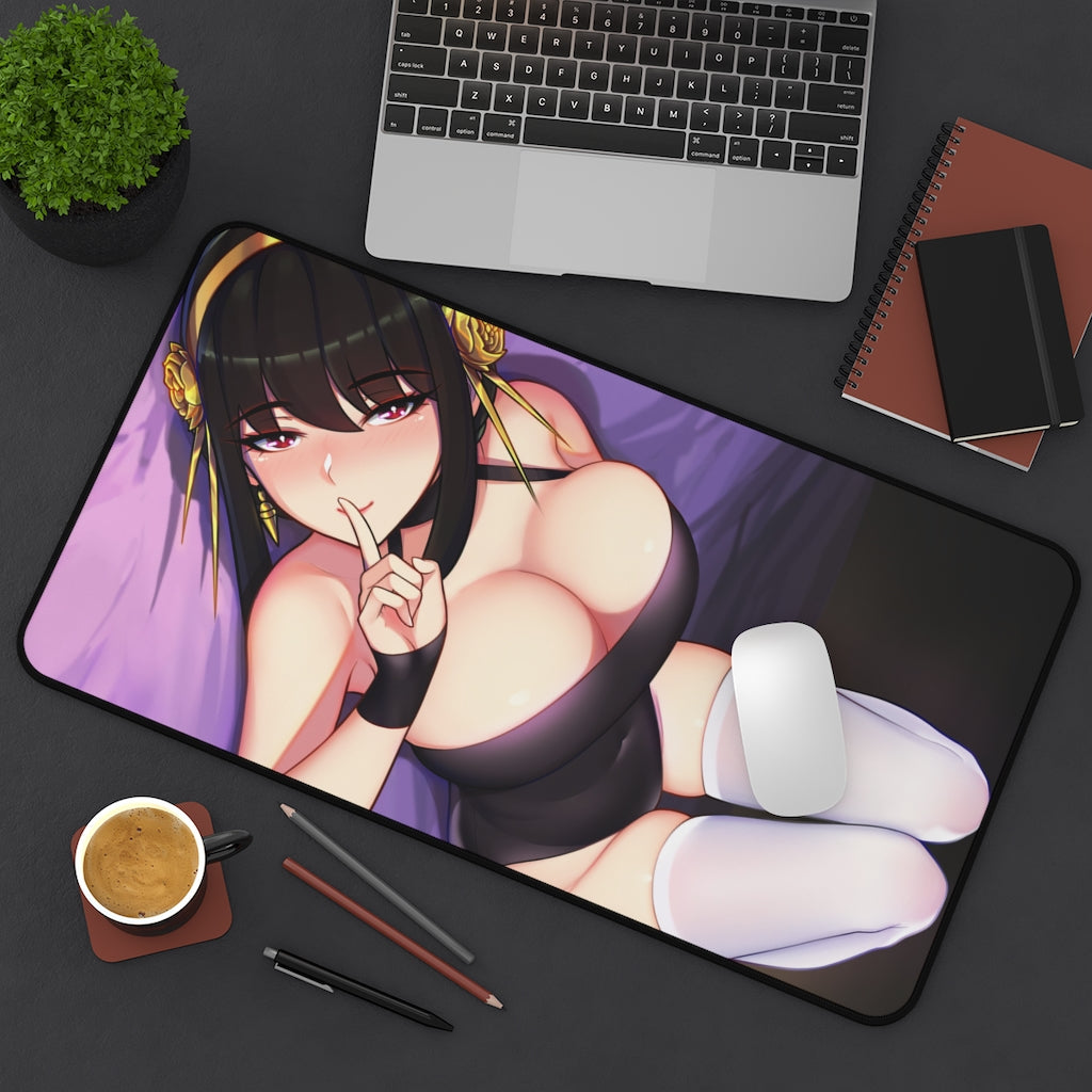 Spy x Family Queen of Thorns Yor Forger Waifu Mousepad - Gaming Playmat