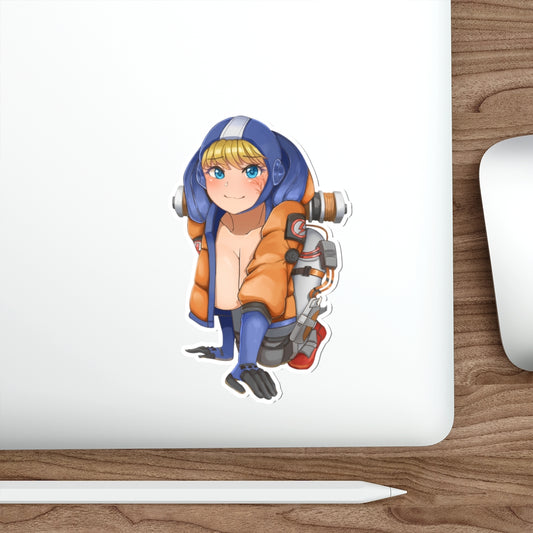 Apex Legends Wattson Big Boobs Waterproof Sticker - Ecchi Vinyl Decal