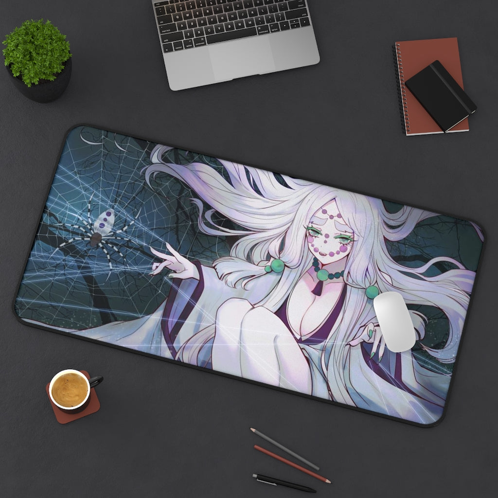 Mother Spider Demon Slayer Waifu Mousepad - Gaming Playmat