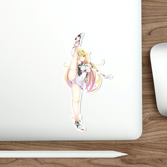 Xenoblade Mythra Split Waterproof Sticker - Ecchi Vinyl Decal