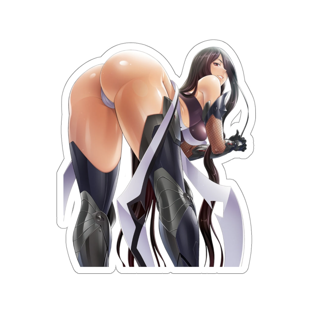 Taimanin Asagi - Fuuma Saika Sexy Ass Waterproof Sticker - Ecchi Vinyl Decal