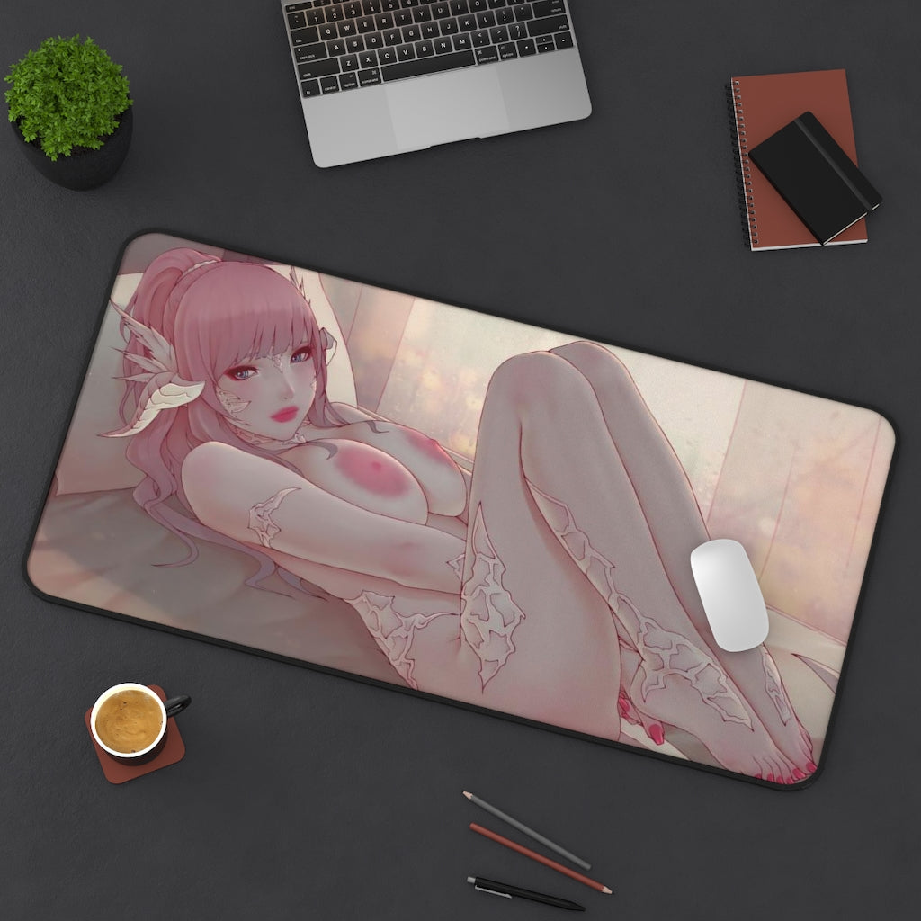 Avatar Final Fantasy 14 Nude Waifu Desk Mat - Non Slip Mousepad