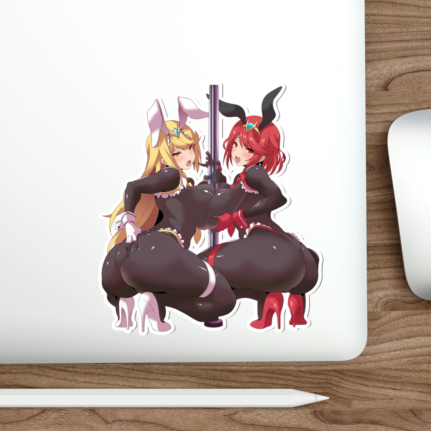 Xenoblade Strippers Bodysuit Waterproof Sticker - Ecchi Vinyl Decal