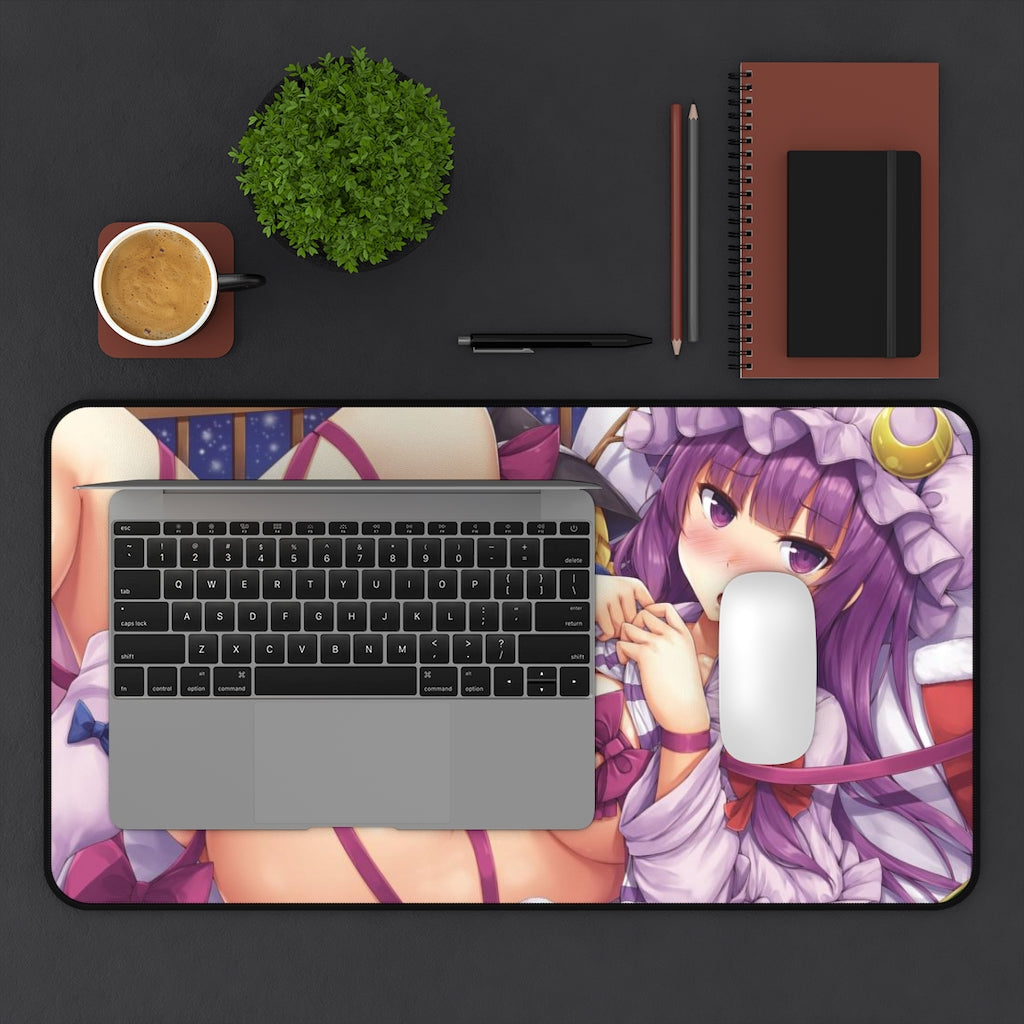 Touhou Sexy Mousepad - Patchouli Knowledge Desk Mat - Ecchi Playmat